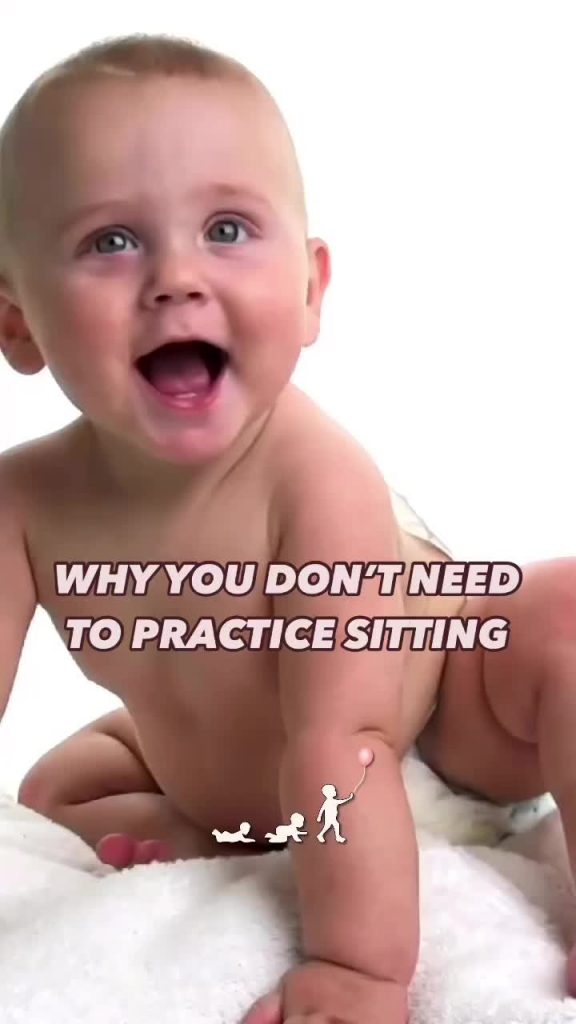 @develobaby It seems that the official advice on when a baby should sit, differs...