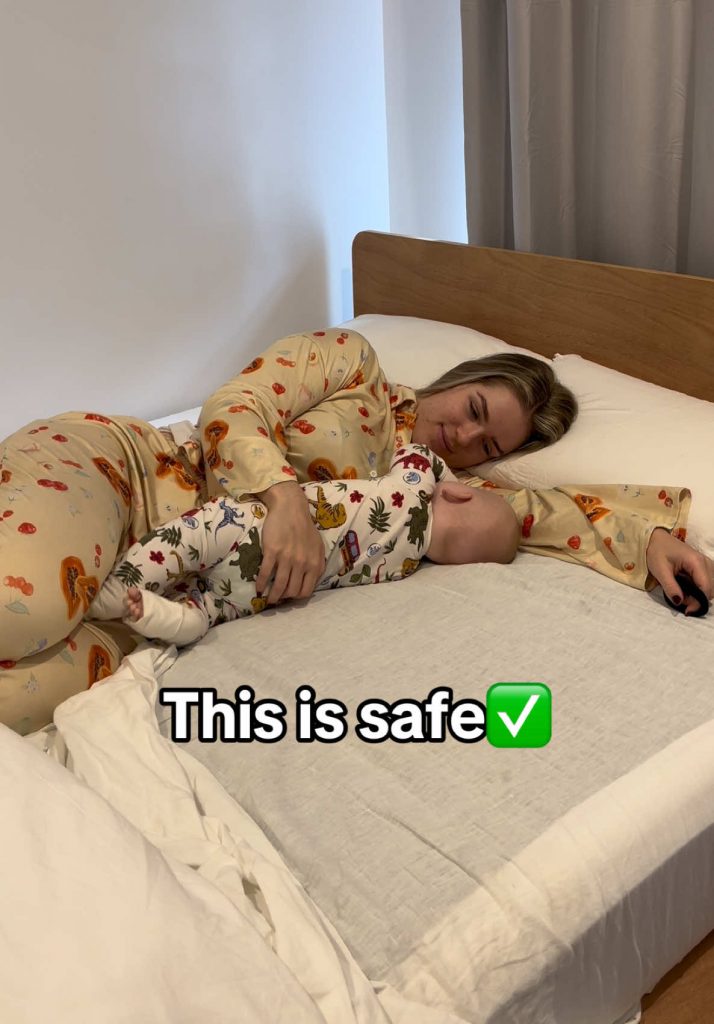 @emilymaddison99 Safe co sleeping practices save lives #cosleeping #safesleep #...