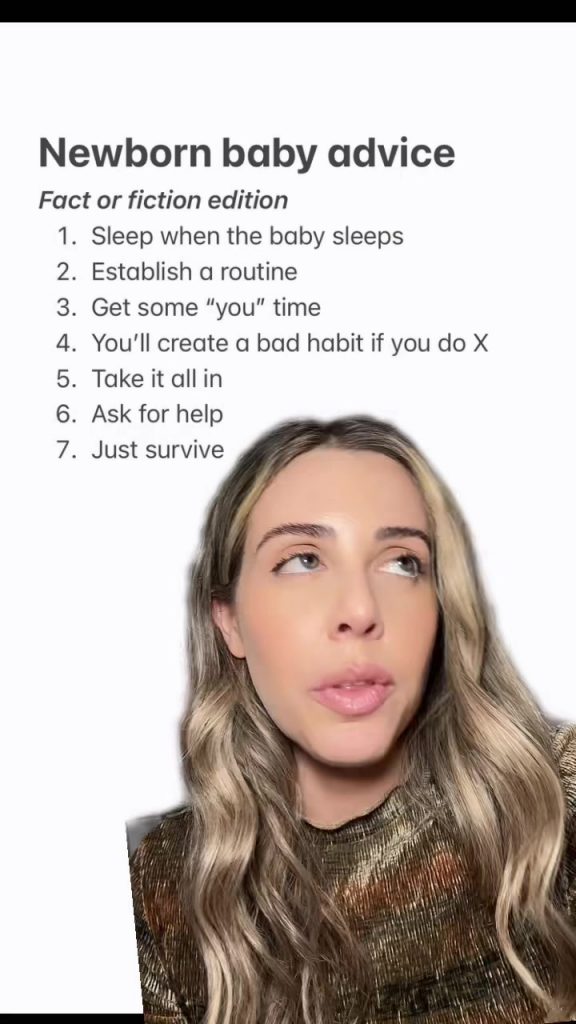 @itsmesaramartinez What baby advice do you always get??  #babyadvice #newbornsta...