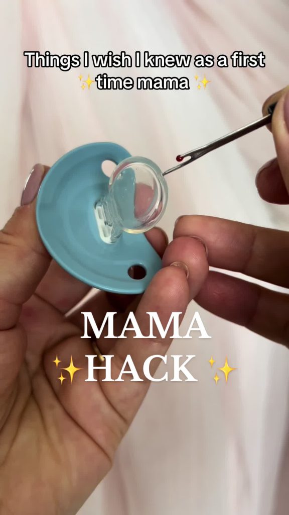 @karolina.my.motherhood Help your baby reject the pacifier  #mumhack #momhack #b...