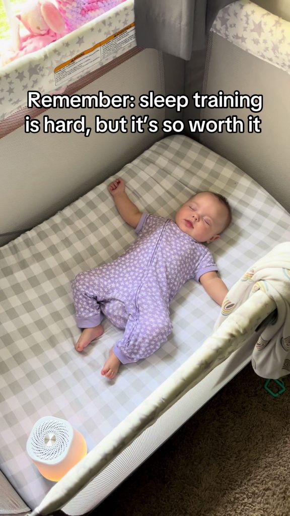 @littlemissvalerieh My baby is finally able to nap on her own during the day. Sh...