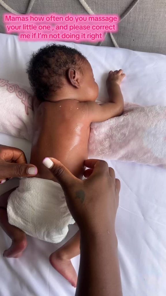 @mummyly If your baby struggle with sleep try massaging him her and see the diff...