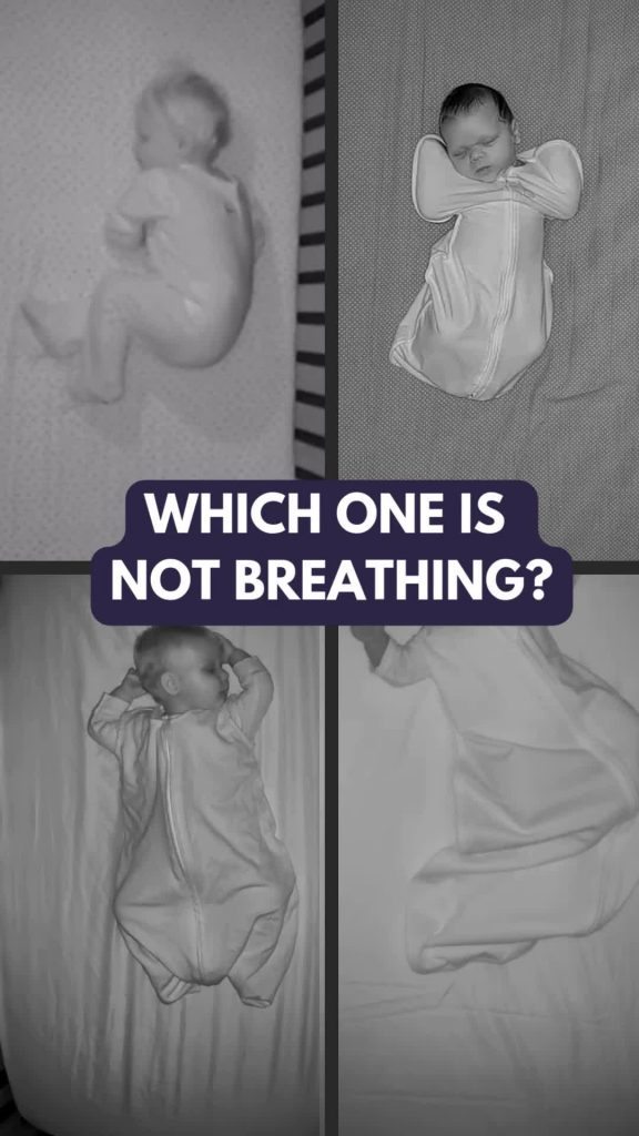 @sleepofmind Our award winning, patent pending swaddle, makes it easier to see y...