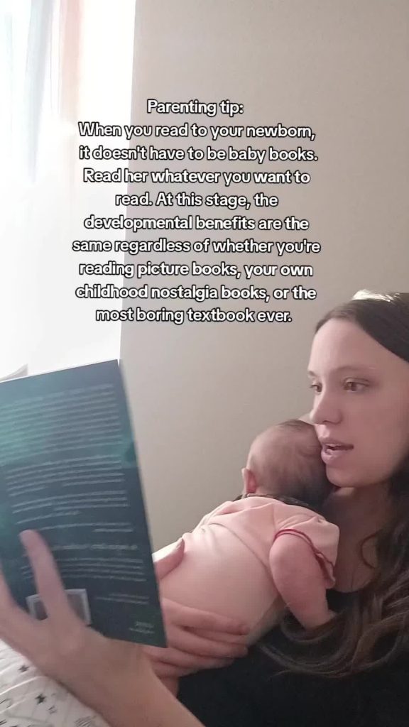 @countingmommyxp Also, I recommend multitasking by reading to your baby while br...