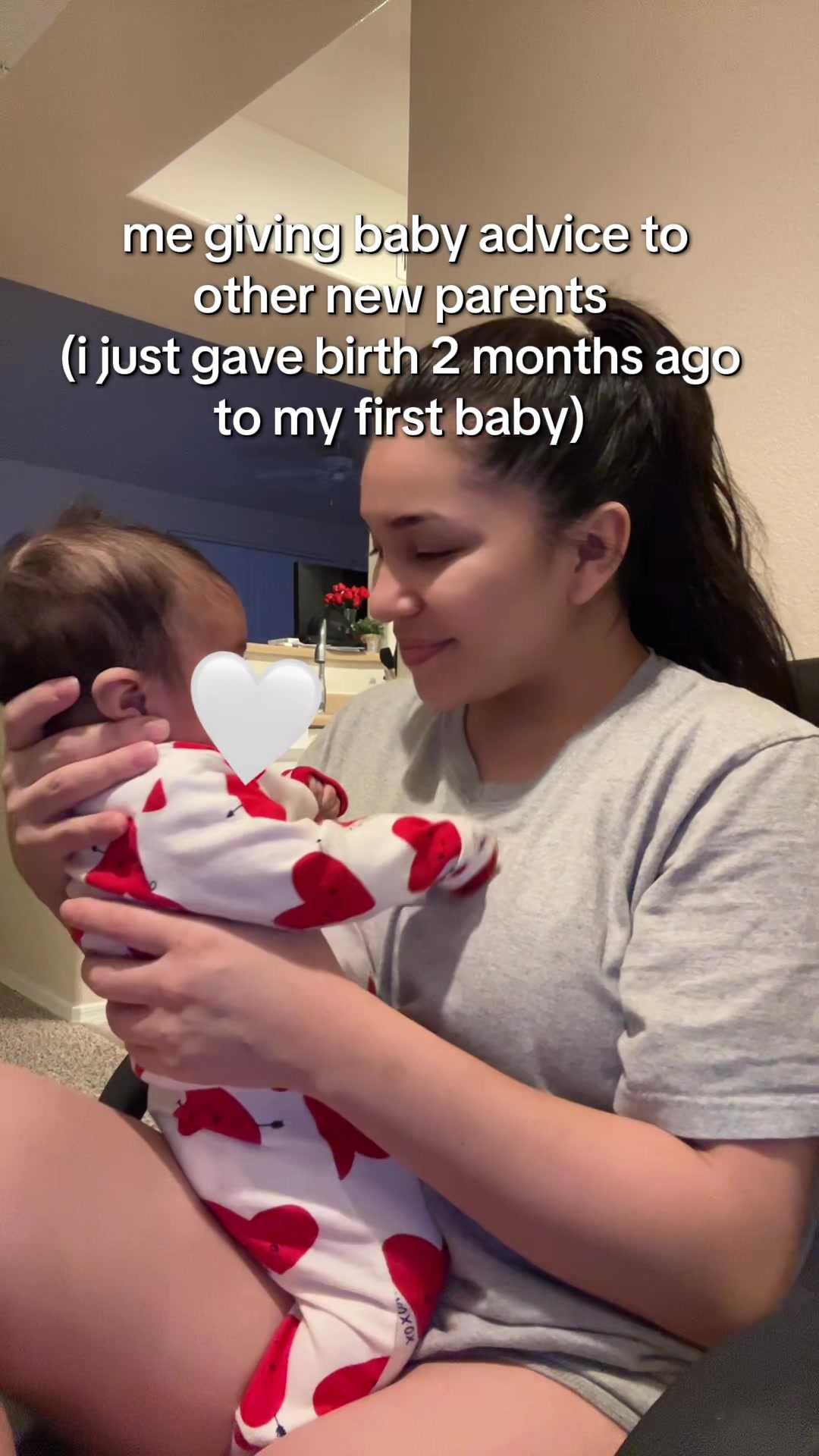 @gabby.deanne Giving expert baby advice two months in..  #parentinghumor #firstt...