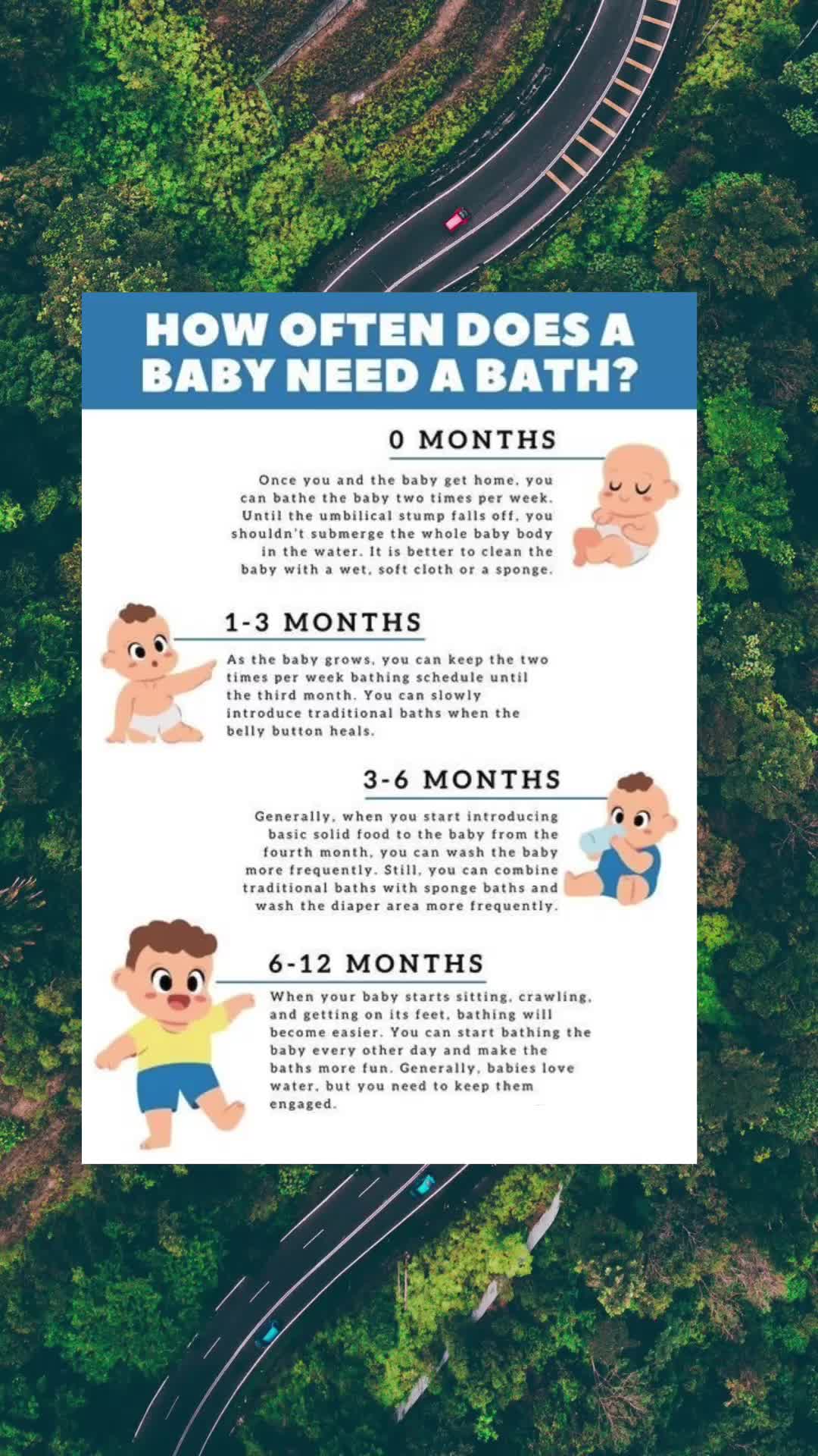 @healthybuzz.daily How often does a baby need a bath #babymama #babylifehacks #b...