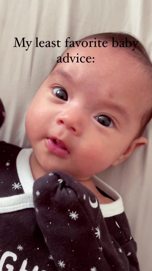 @kimfamjam I’m tired of hearing this #parentingadvice #parentingtips #fyp #newb...