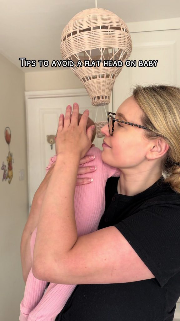 @liliandwillow Worried about flat head syndrome? Here are some easy, everyday ti...