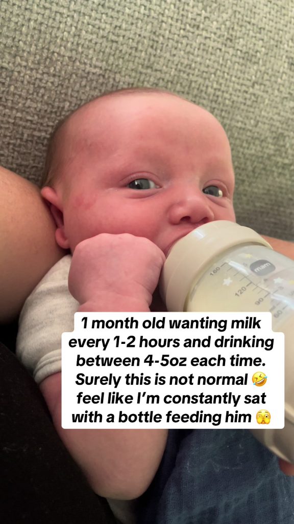 @shaunamarsh97 Greedy baby  #newborn #formula #baby #mumsoftiktok #babiesoftikto...