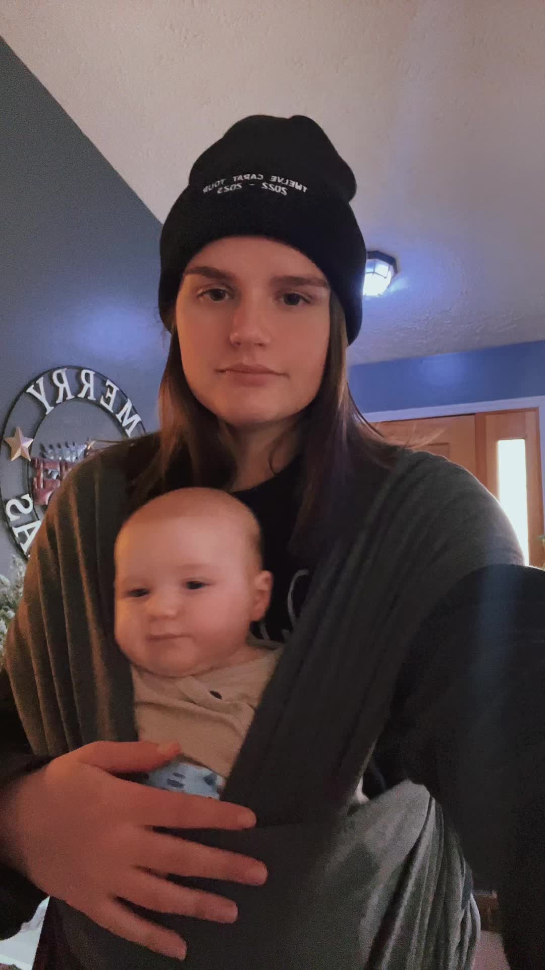 @wearethekoepps Tag the dad from tiktok with the baby advice! #newborn #baby #pa...