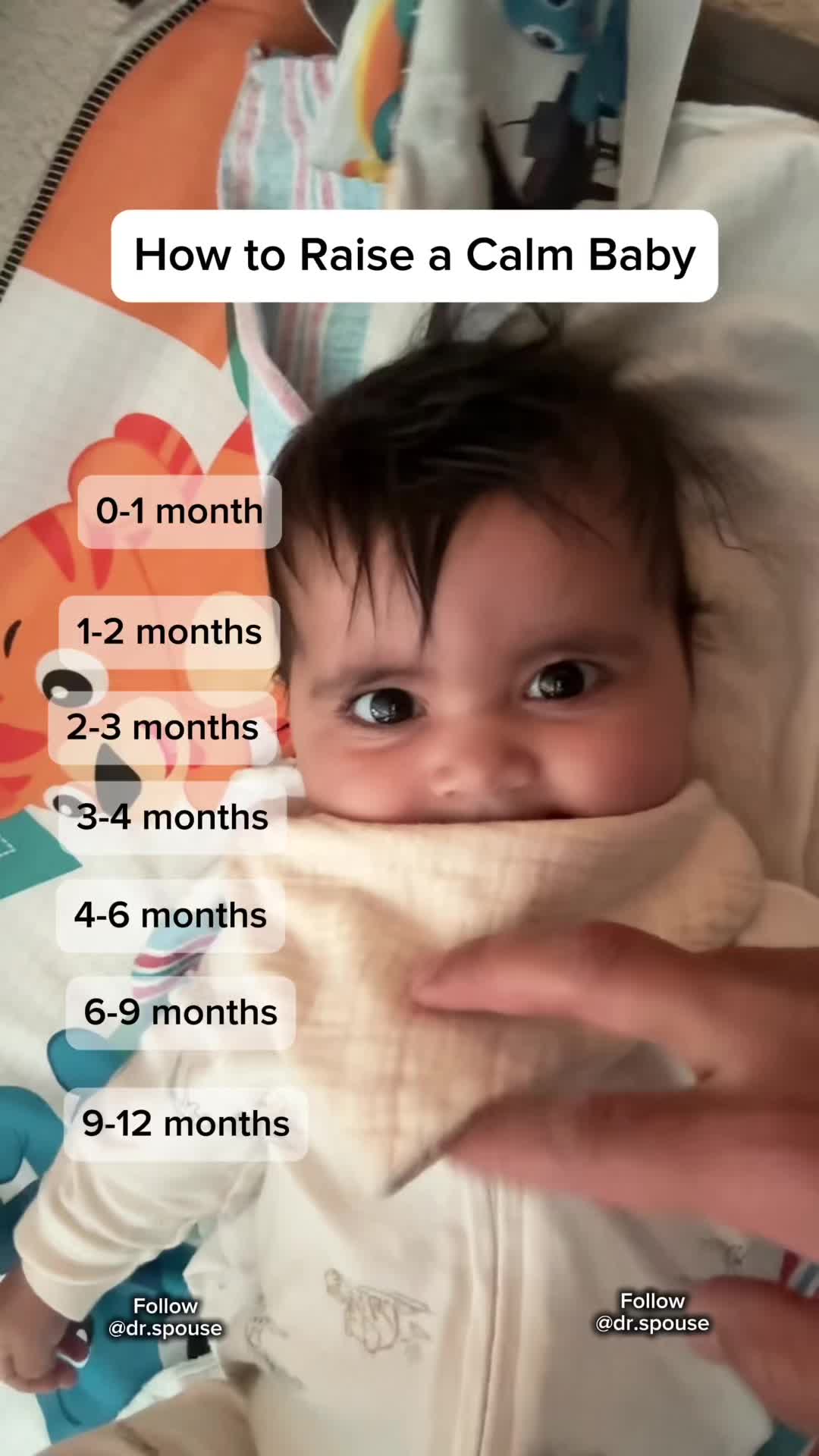 @dr.spouse How to Raise a Calm Baby: Month-by-Month Calm doesn’t mean quiet. It ...