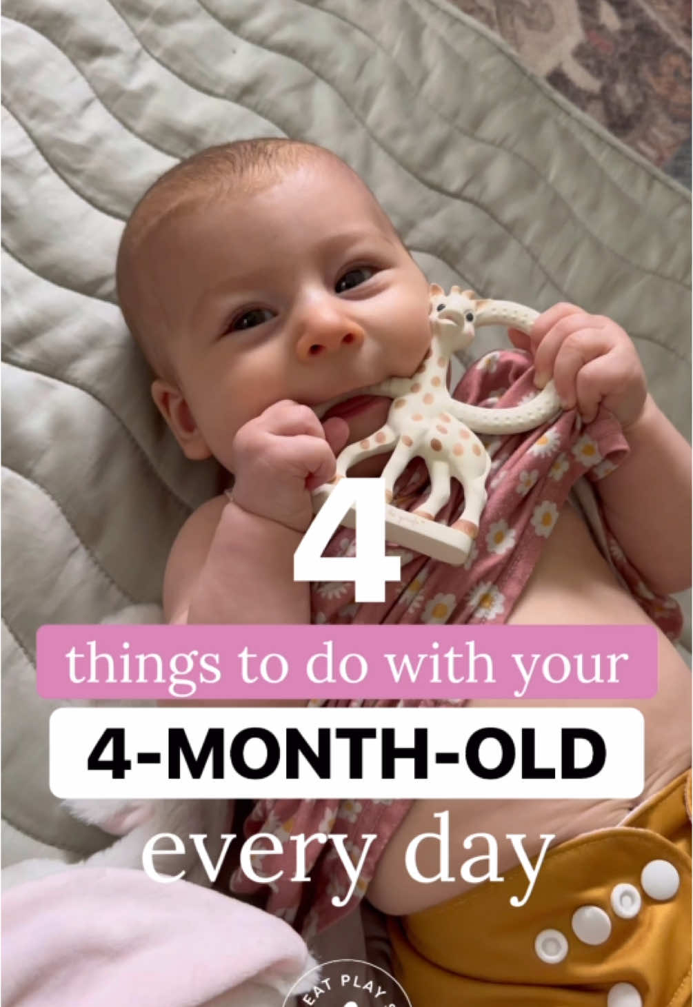 @eatplaysay Around 4 months of age, we expect baby to start making some major mo...