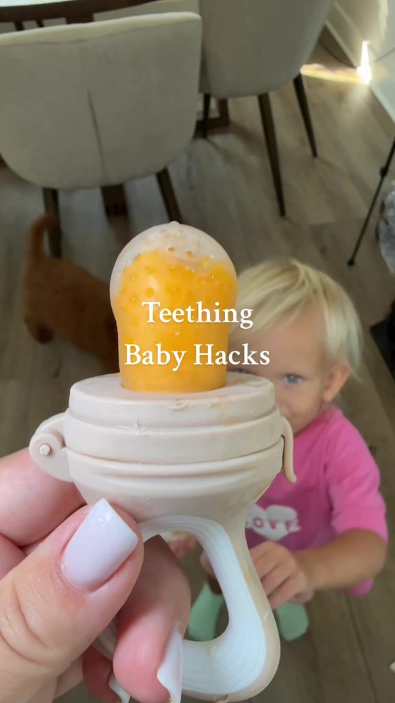@iramotherhood2under2 Teething hacks All these tips really work 100% — tested b...