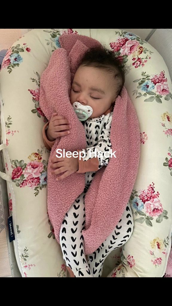 @jforjennam I saw this video and had to try it. My girl does NOT like to be put ...