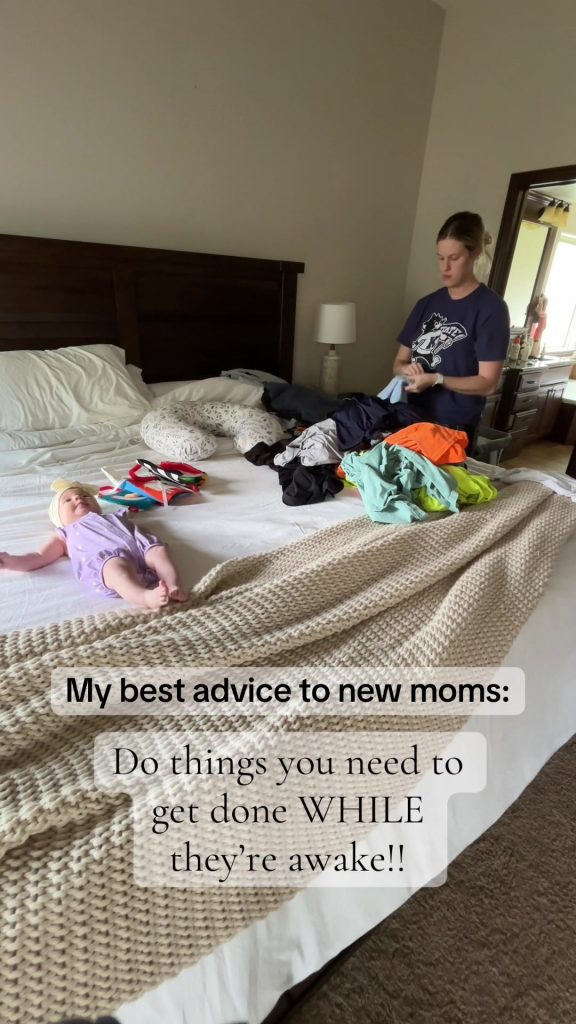 @laurenscott98 I used to wait for baby’s nap time to do all the things: laundry,...