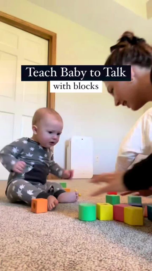 @lets.grow.baby Which tip works best for your little one?! Blocks are classic to...