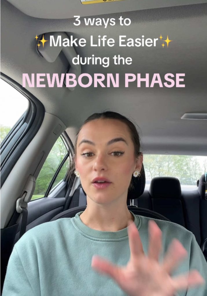 @sarahbanksie 3 ways that made my life easier with a newborn baby! #momtips #new...