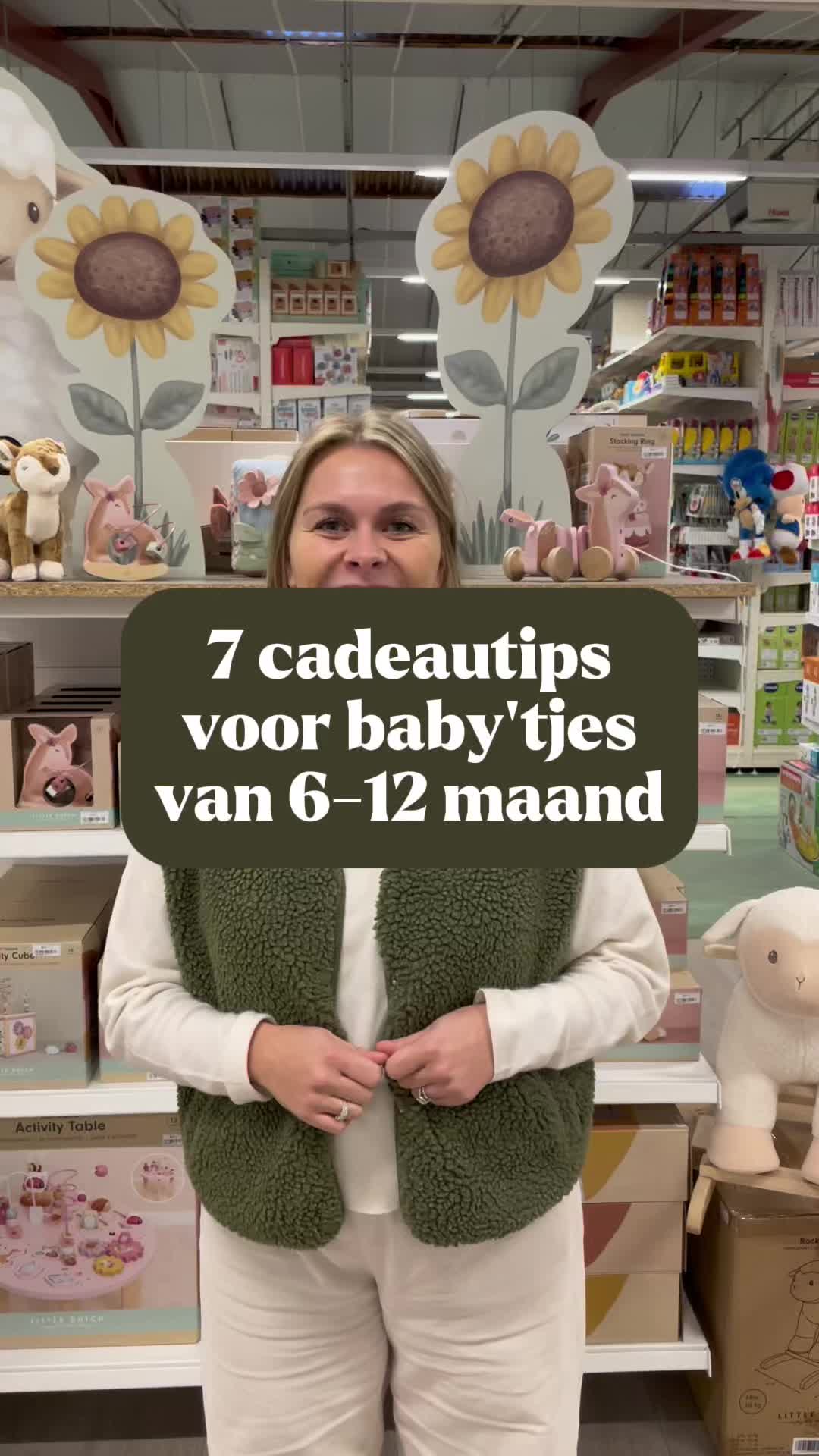 @babyspoint.be  7 cadeautips voor baby’s van 6-12 maanden  Op zoek naar een orig...