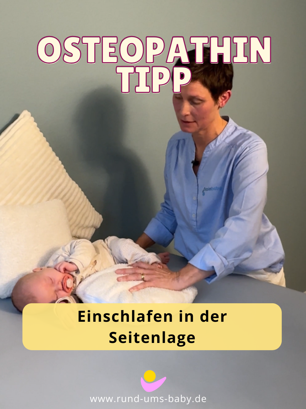 @rundumsbaby.de  Tipps, die deinem Baby helfen in der Seitenlage einzuschlafen! ...