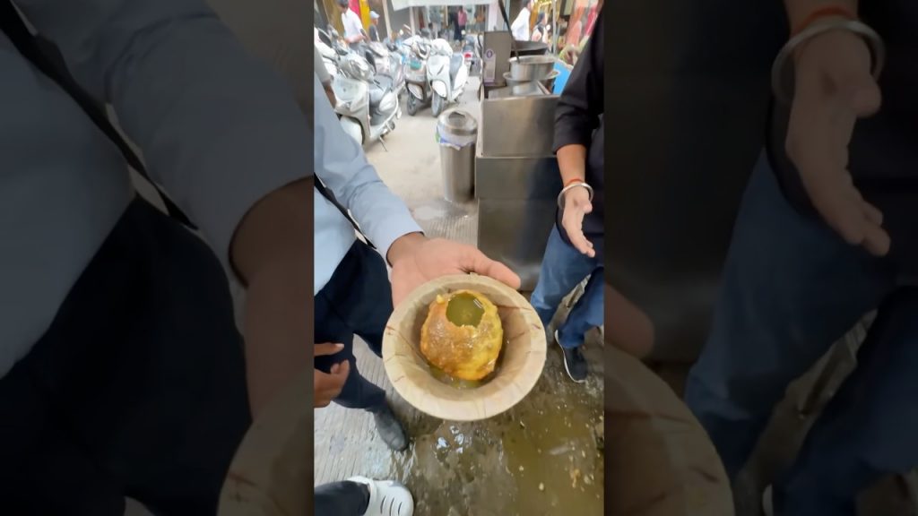 हिंदुस्थान की सबसे बड़ी पानीपुरी 😱😱 #shorts #panipuri
