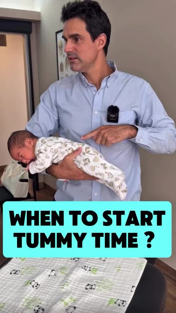 @nicolasgrimaldi0 WHEN TO START TUMMY TIME  #osteopathy #baby #pregnancy #kidsti...