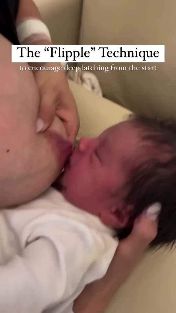 @qkuwqysxp807 We don’t aim for the center of a babies mouth when latching. And w...