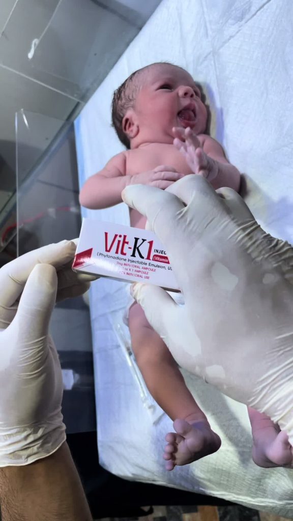 @thedoctor264 VITAMIN K INJECTION – FOR NEWBORN Newborns are given Vitamin K inj...
