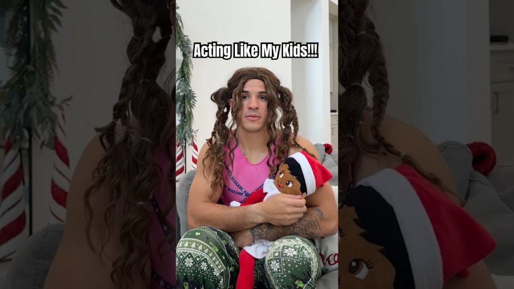 Acting Like My Kids During The Holidays!!!ππ #shorts #funny #parenting #christmas