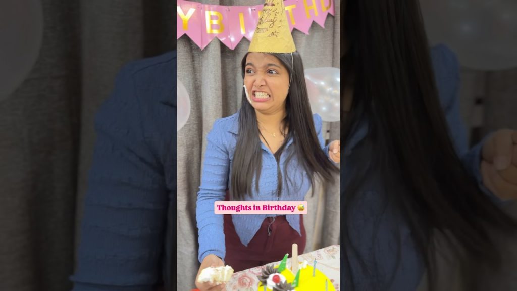 Birthday thoughts 😅 #Shorts #Viral #comedy #birthday
