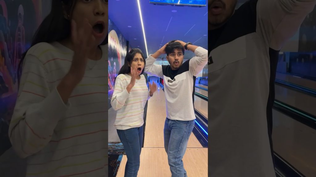 Bowling 🎳 #comedy #trending #viral #girl #shorts