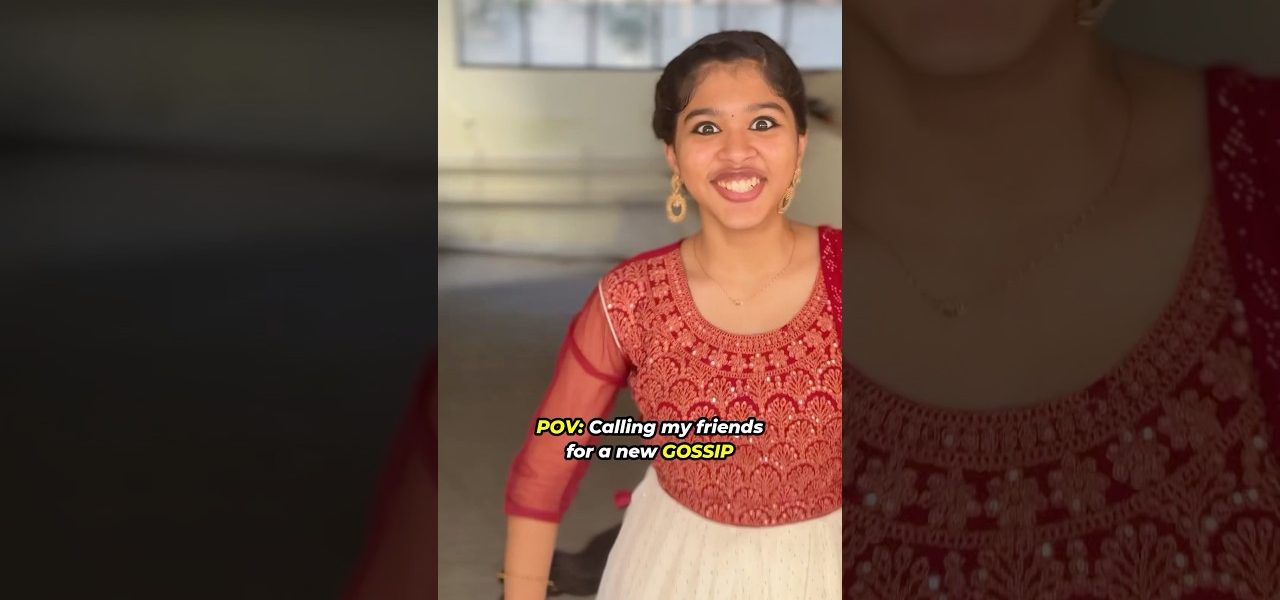 😜Calling my friends for a GOSSIP😂 #shorts @saravijay @mona-vlogs ​@Craftervinisha Ammu Times