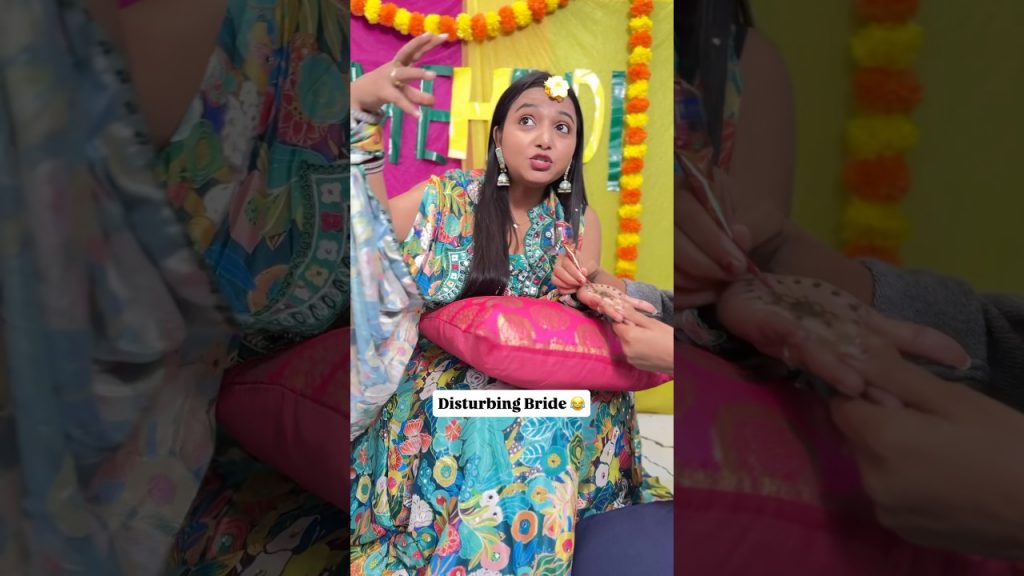 Disturb karne wali bride 🤣 #Shorts #Viral #comedy