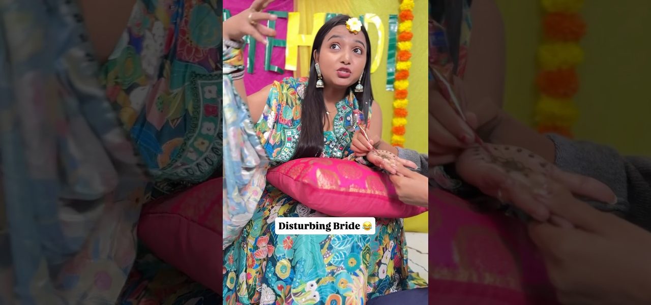 Disturb karne wali bride 🤣 #Shorts #Viral #comedy