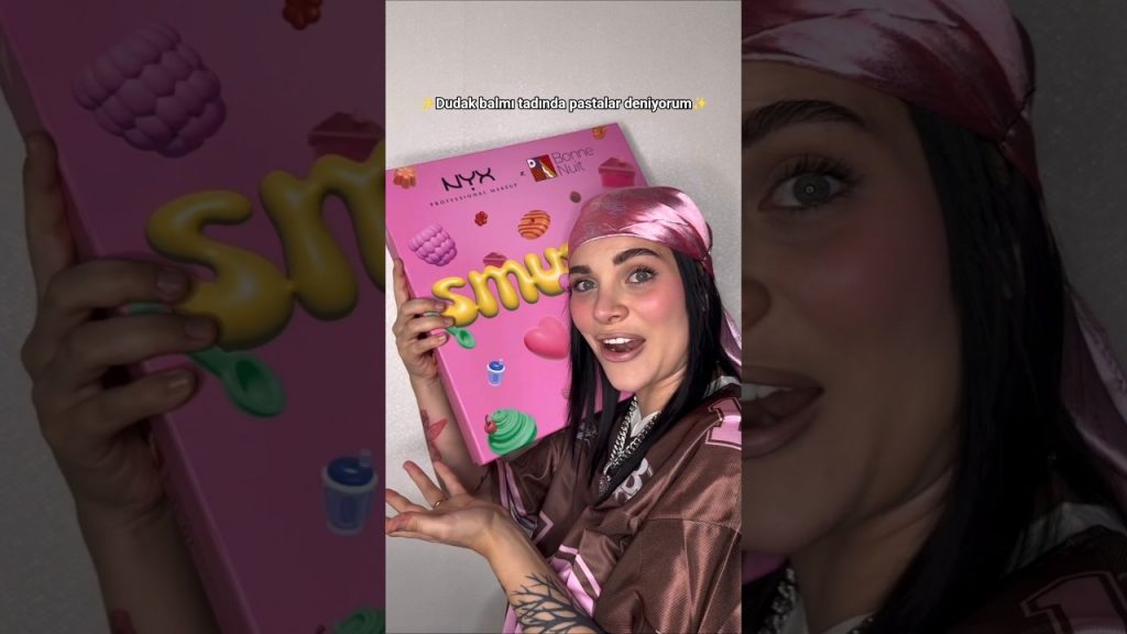 Dudak balmı tadında pastalar deniyorum ✨ #shorts
