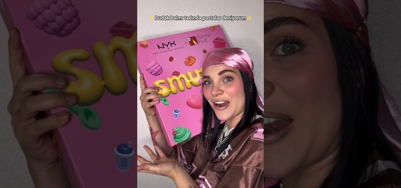 Dudak balmı tadında pastalar deniyorum ✨ #shorts