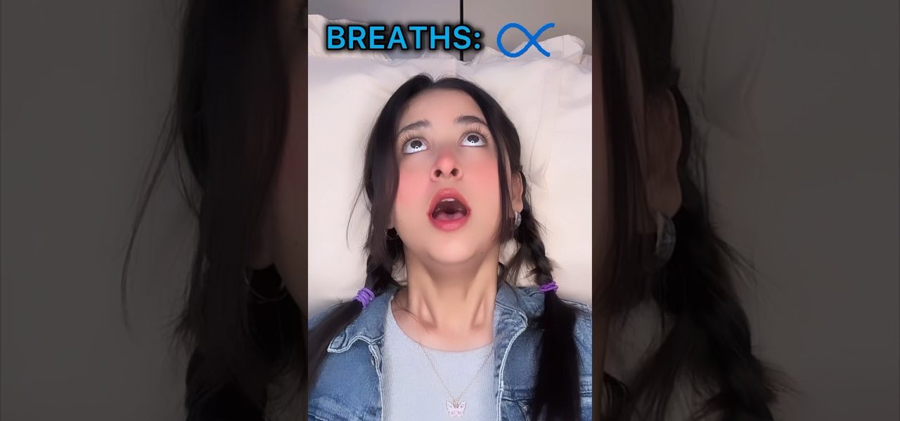 Everyone get limited breaths each day #funnyshorts #ytshorts #shorts