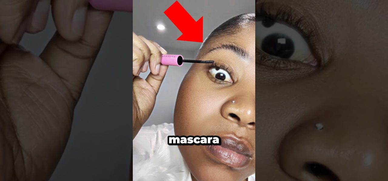 Ha fatto un vero disastro con il mascara 🤯 #shorts