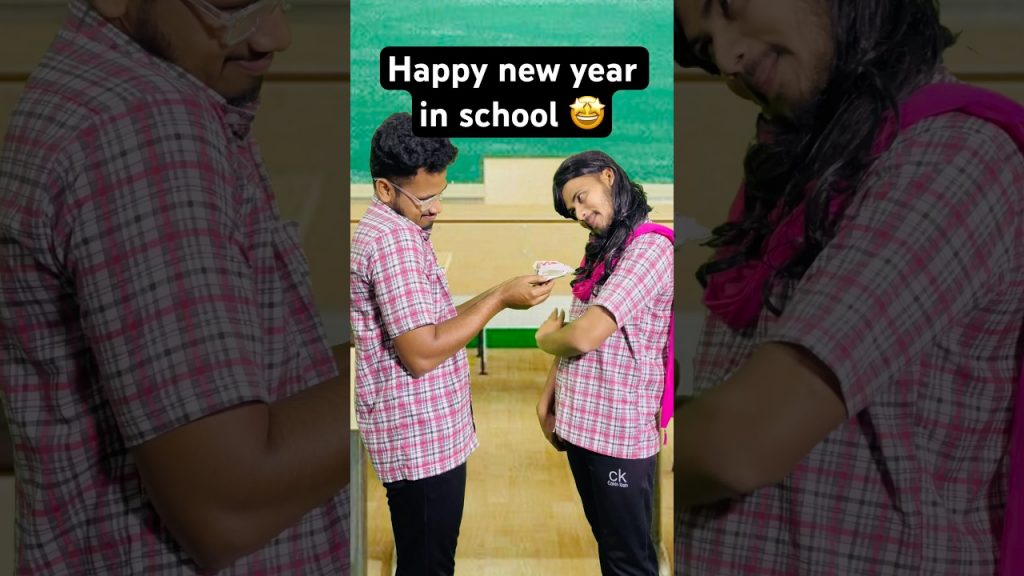 Happy new year in school 🤣2025#shorts #funny
