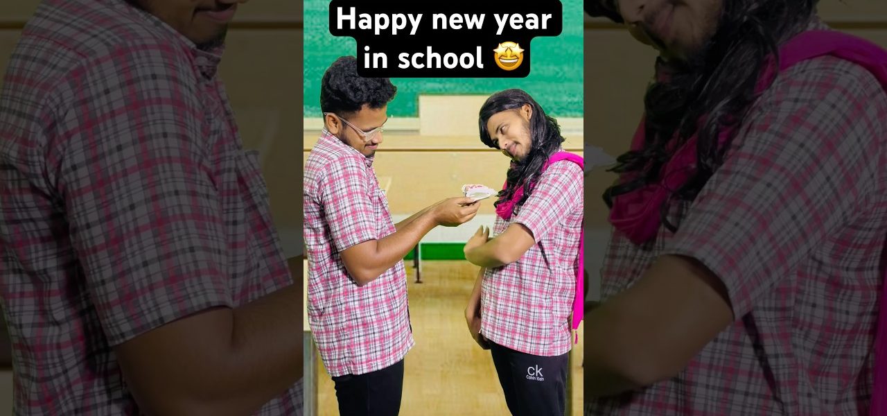 Happy new year in school 🤣2025#shorts #funny