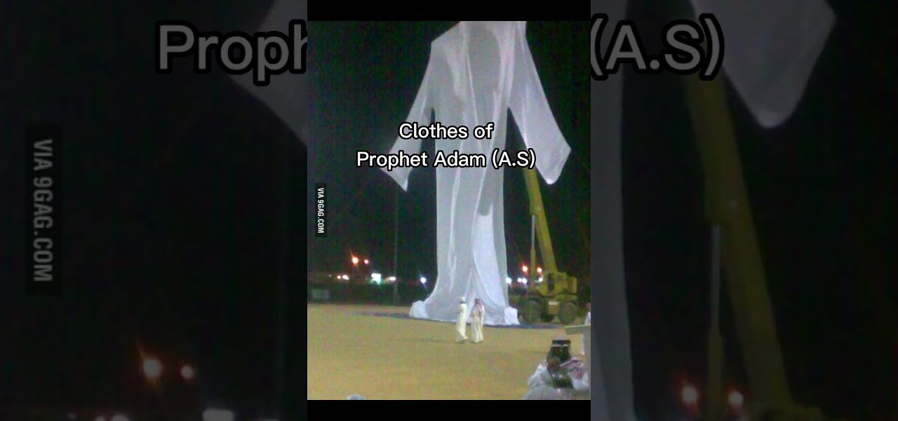 How tall Prophet Adam (A.S) was😱😱😱        Keep Smiling, its Sunnah😁 #muslim #shorts