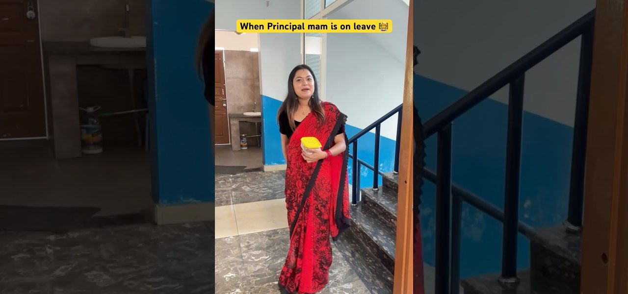 Jab principal mam chutti par ho 👩‍🏫😂 #shorts #ytshorts #sejalgabashorts #teacherlife #school