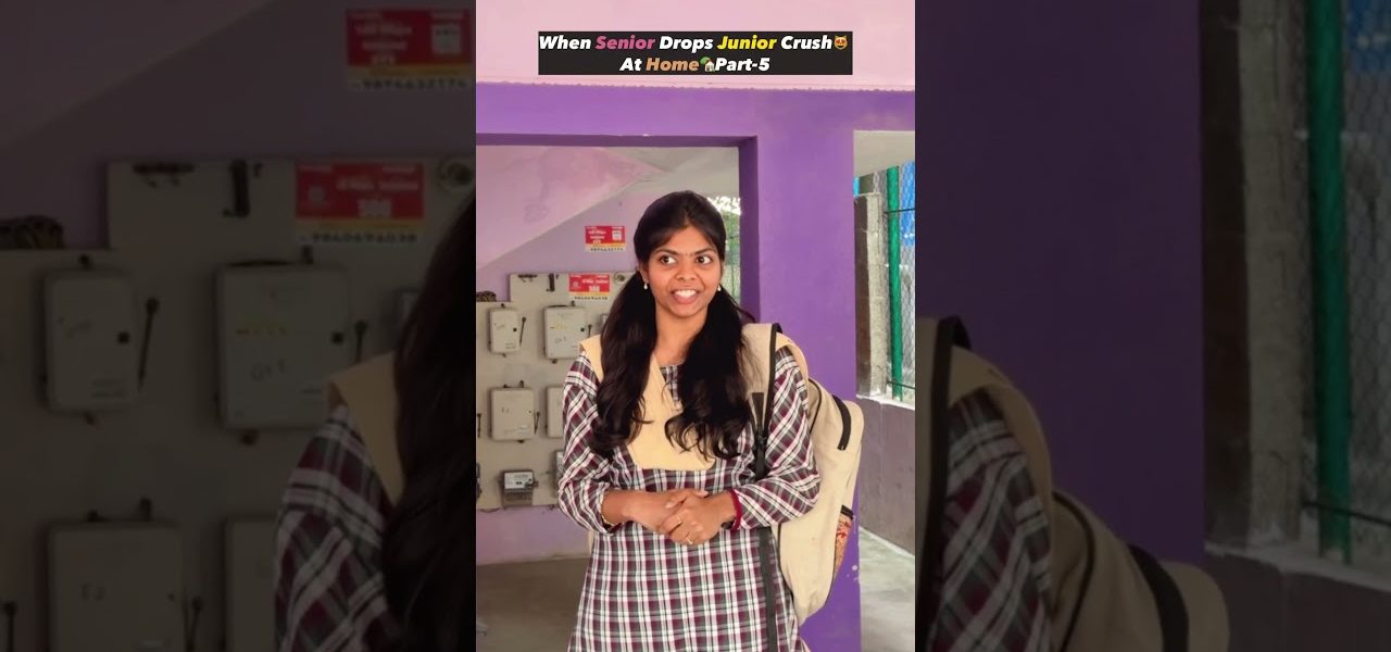 Junior Crush😻Part-05|Watch Till End😁#sharmilageorge #shorts