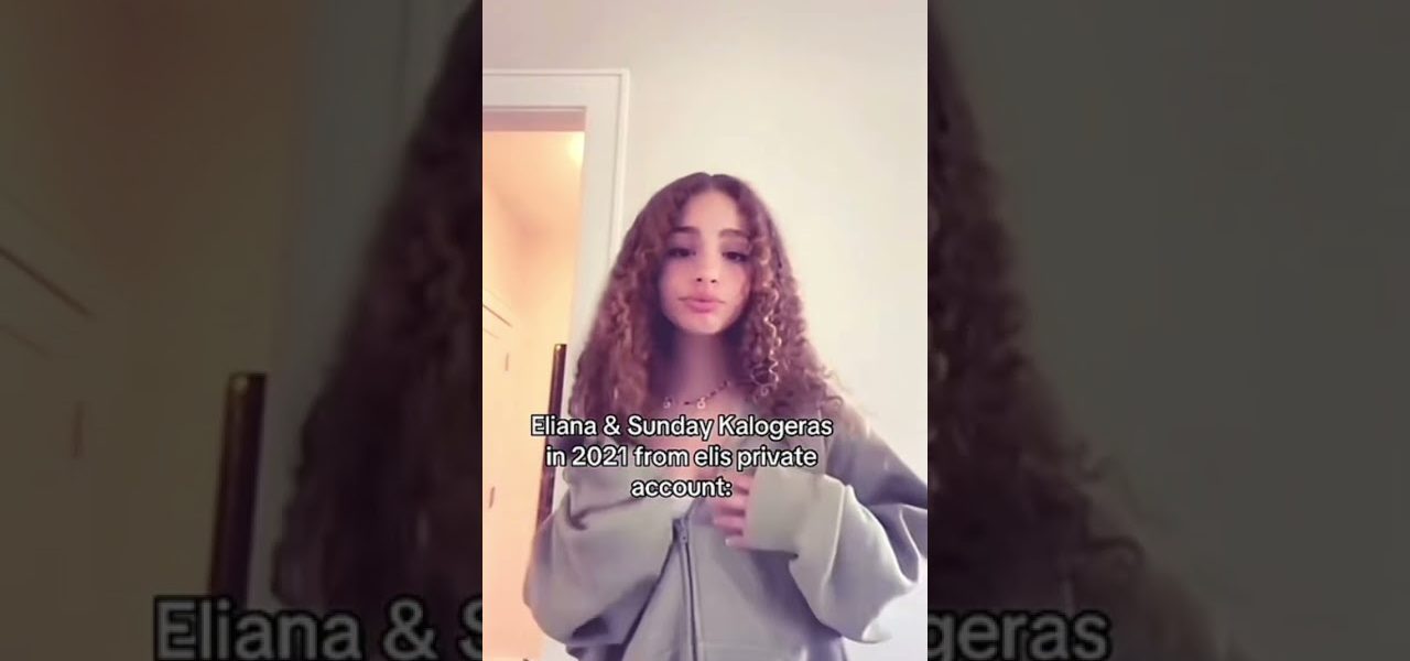 KALOGERAS SISTERS OLD VIDEO #kalogerasisters #kalogeras #curlyhair #sisters #shorts #fyp