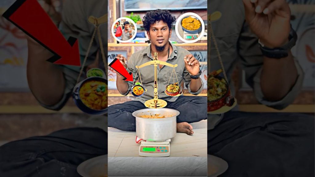 Kadaila biriyani vangura budget la Namma biriyani seiyanum ha🤔#food #shorts #biryani #tamil