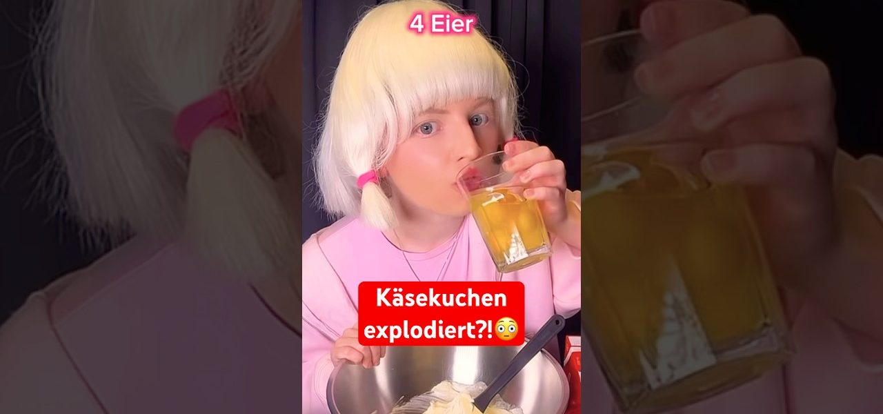 Käsekuchen explodiert?!😳😂 #shorts #shortvideos #comedy #lustigevideos #lustig #humor #reels #funny