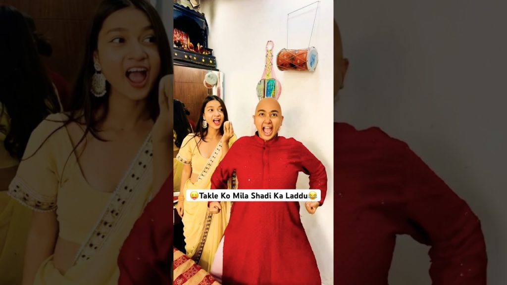 Khadus Takla Aur Shadi Ke Laddu Part 2 😂 #shorts #youtubeshorts #comedy #aslimonaofficial