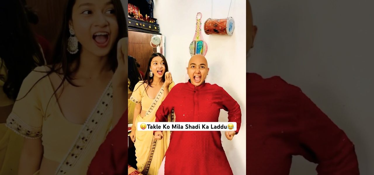 Khadus Takla Aur Shadi Ke Laddu Part 2 😂 #shorts #youtubeshorts #comedy #aslimonaofficial