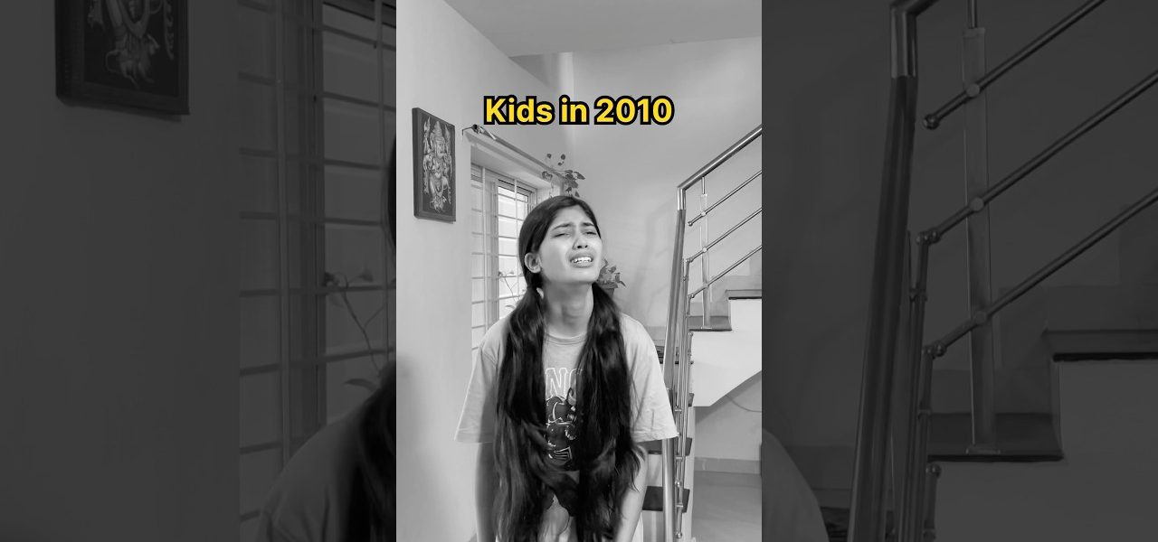 Kids in 2010 vs Kids in 2025 🤣🔥 #shorts #funny #relatable