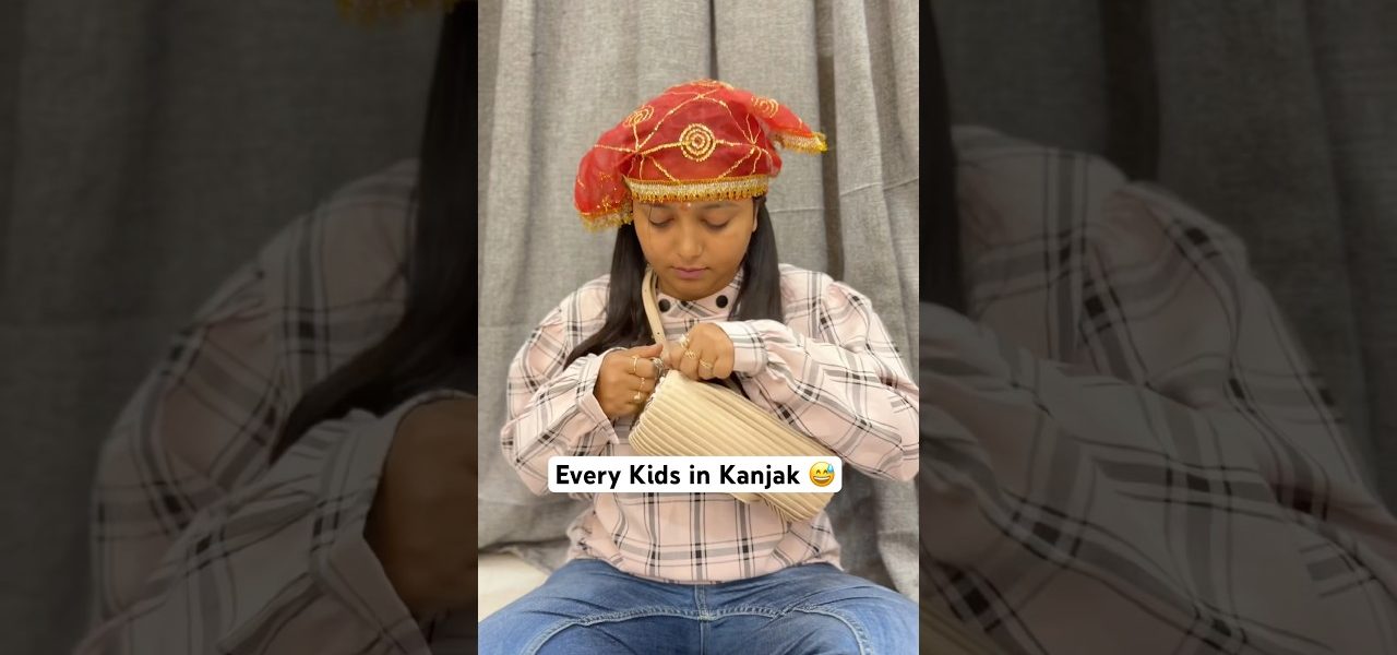 Kids in Kanjak 😍 #Shorts #Viral #Comedy