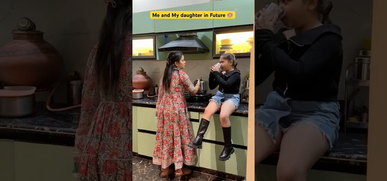 Me training my daughter for future 👧🏼 #shorts #sejalgabashorts #ytshorts #daughter